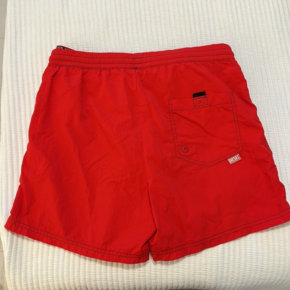 Red men’s Diesel swim short - Picture 7 of 7
